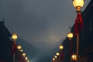 《铁轨尽头》封面：黄昏里延伸向远处的铁轨